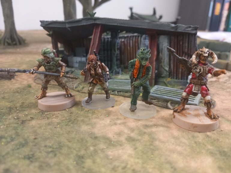 With Bogun and Trigger recovery in a bacta tank captain ka was a little relieved and a bit angry when Weedo the Rodian stumbled into camp smelling of booze. The unpredictable rodian had spent several days of shore leave indulging himself. He claimed he got lost in the jungle but the smell of correlian brandy suggested otherwise. Ka couldn't discipline Weedo as he needed the man power. Czerka corporation had another job for him which would include lots of danger pay if he pulled it off. If he failed again they would terminate their contract.