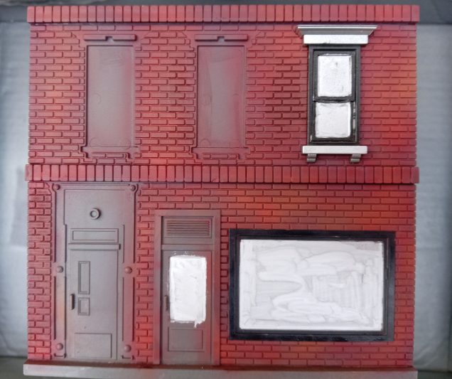 Need to tone the glass down I think. Maybe a light grey, or something.