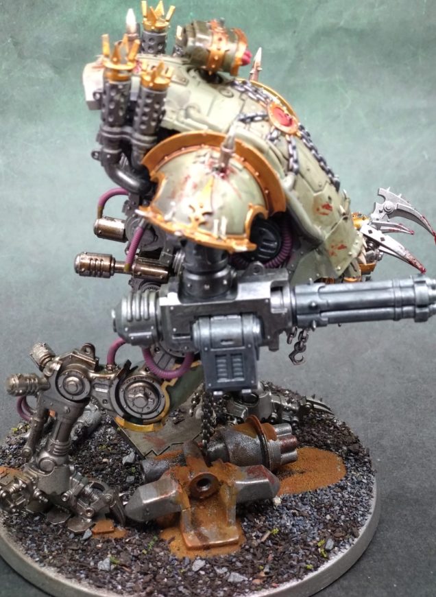 He's not quite as well executed as his brother Gunga, but I might come back to him and give his paint job a bit more TLC. The basing is fun.