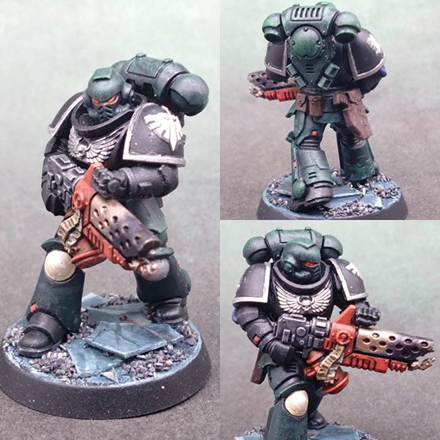 #78 Dark Angel Marine w/flamer - Scumtus