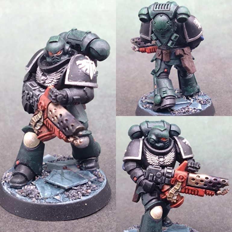#78 Dark Angel Marine w/flamer - Scumtus