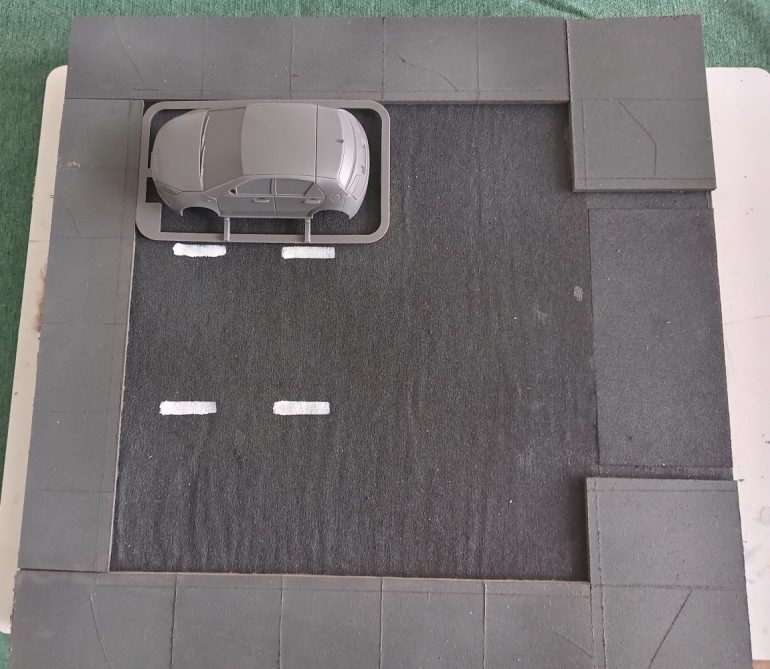 MCP and the 40mm scale vehicles limited my parking options. 
