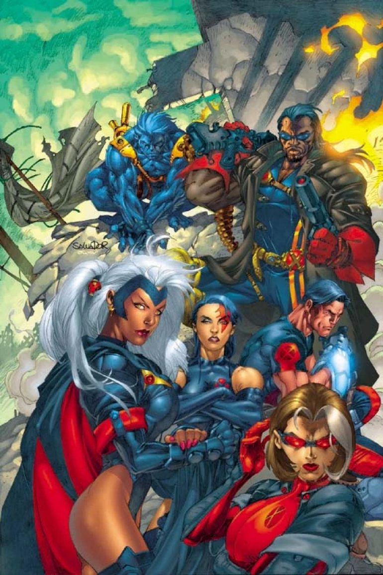 Love the colour scheme of X-Treme X-Men. Red spandex better choice than yellow.