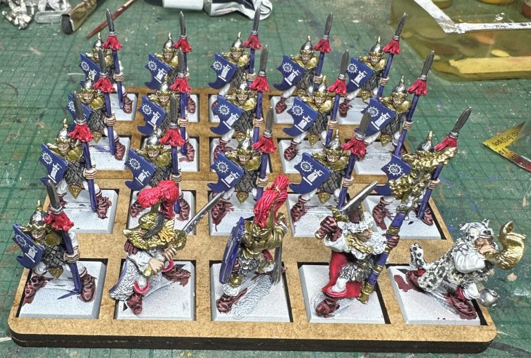 Painting Lothern City Guard Part 3 Shiny