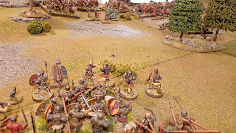 Sigurd sees his brother in difficulty