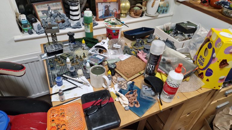 This an overview of the madness as it unfolds. My first ever project I've put on here and we are sort of midway. Was inspired to join in after watching the latest YouTube on tabletop video