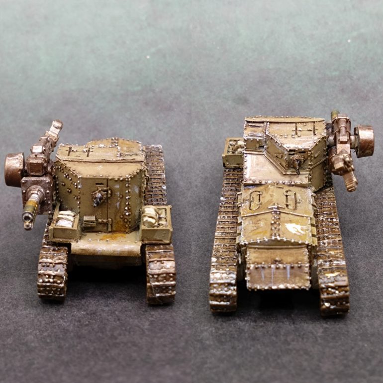 I think it will be fun to settle on the basic dashboard for a tank and see whether some play testing can make them a worthy addition to the game experience or not.