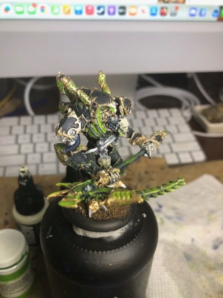 Lord Exhumator Scaverous, Servant of the Dragonfather and leader of the Cryx army