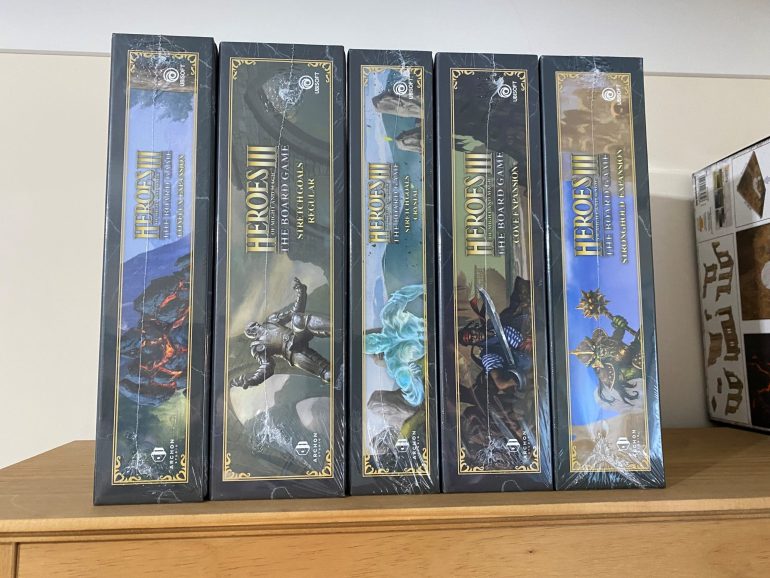 Heroes of Might and Magic: Last five models of wave one