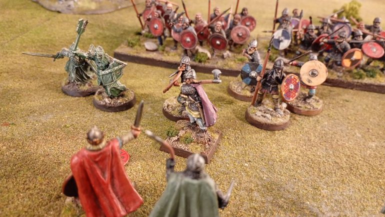 Alfred and Asbjorn meet in combat