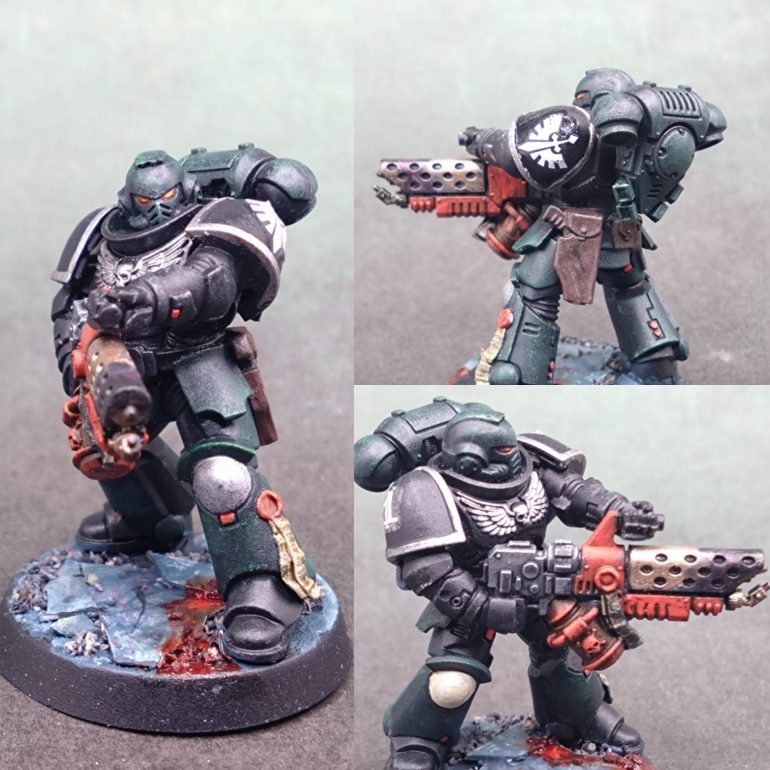 #79 Dark Angel Marine w/flamer - Paulinus 
