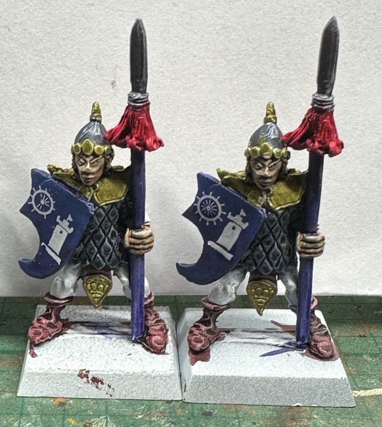 Painting Lothern City Guard Part 2 - Goblin Hobbies Stamp kit