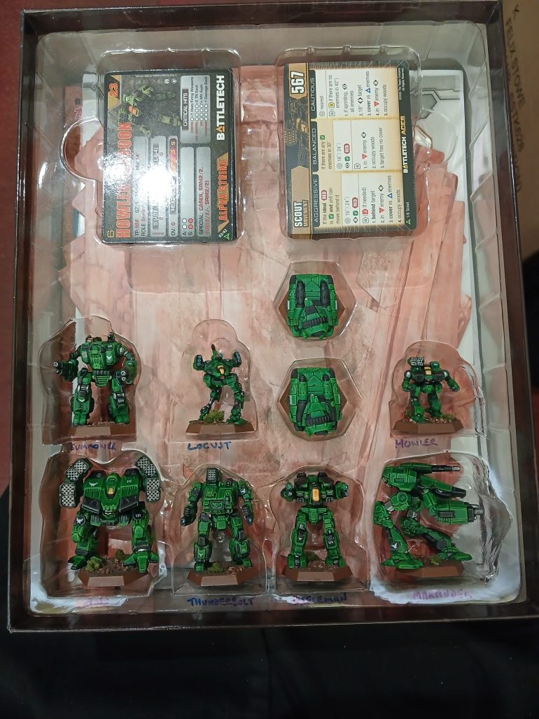 Clan Jade Falcon ‘Aces’ enemies ready for deployment