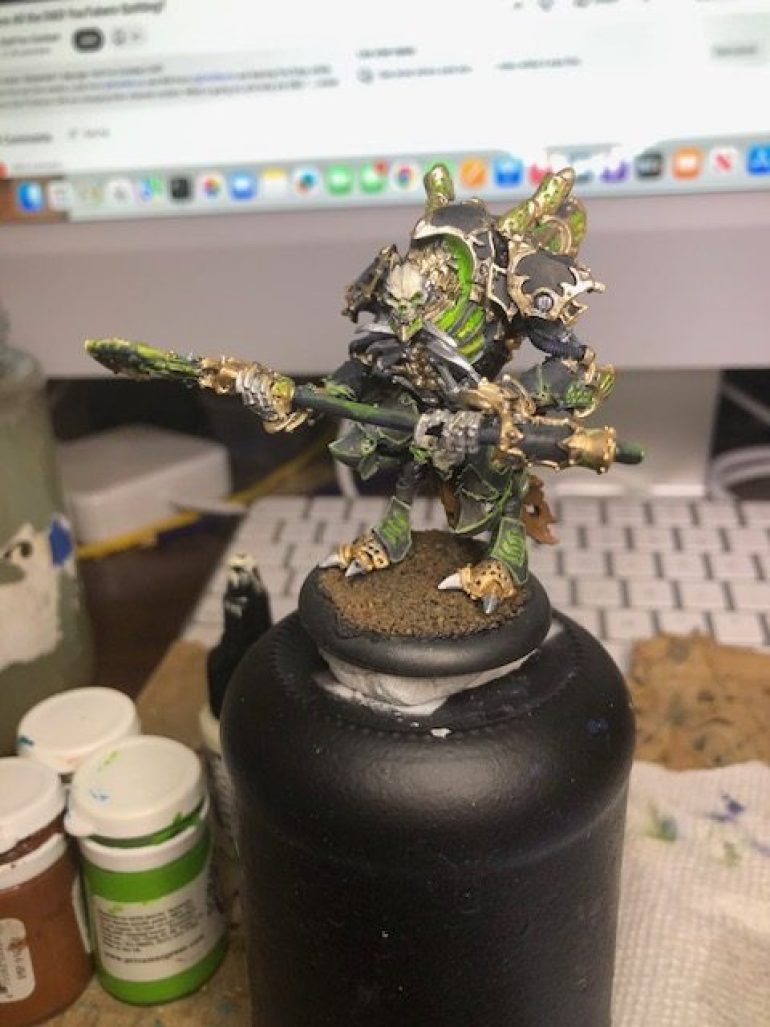 The dark lord Exhumator Scaverous