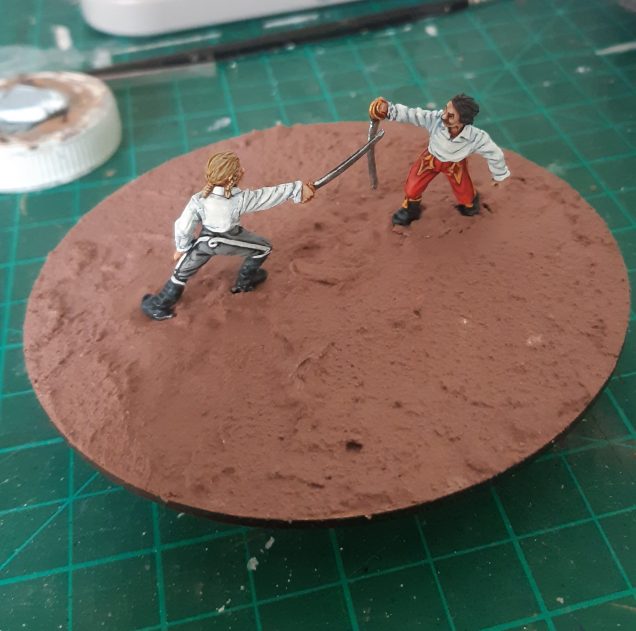 Base before tufts were added.