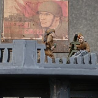 T. T. Combat 'Stalingrad Theatre Entrance'.