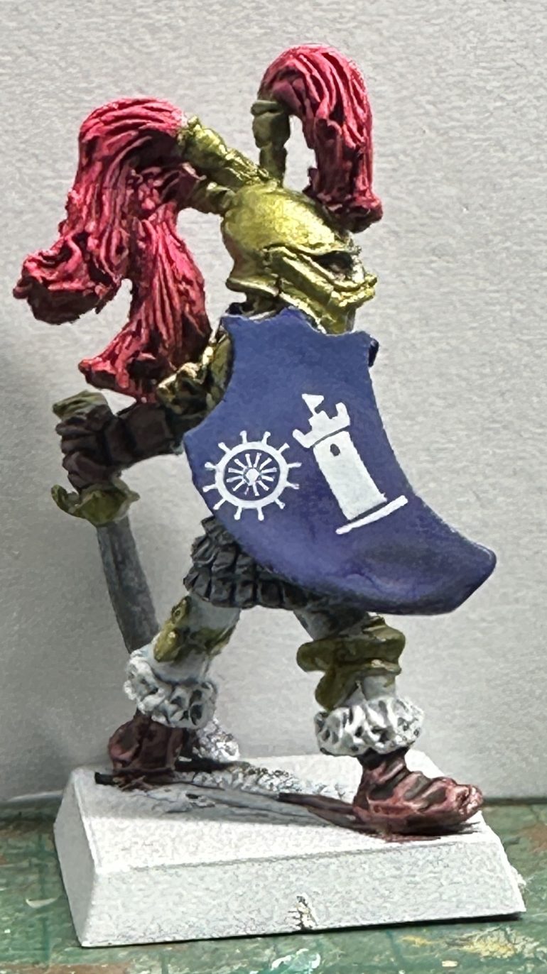 Painting Lothern City Guard Part 2 - Goblin Hobbies Stamp kit