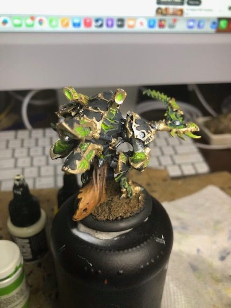 Lord Exhumator Scaverous, Servant of the Dragonfather and leader of the Cryx army