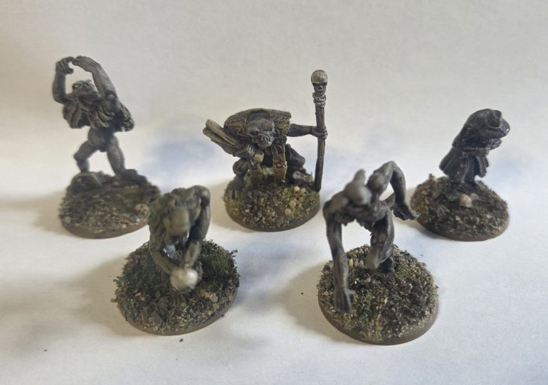 Rafm Ghouls, just need a few additional highlights. Rafm Cthulhu range was one of my first miniature collections, and and in my opinion, up until the Spectre Cosmic Horror, were the best Cthulhu models out there. I still have lots.