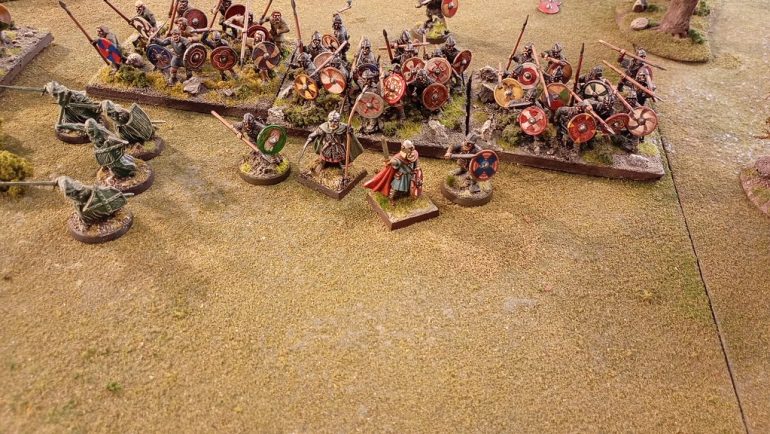 Alfred tells his men to stand steady