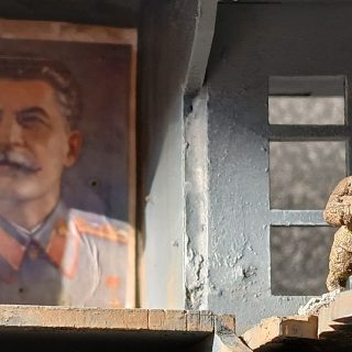 T. T. Combat 'Stalingrad Theatre Entrance'.