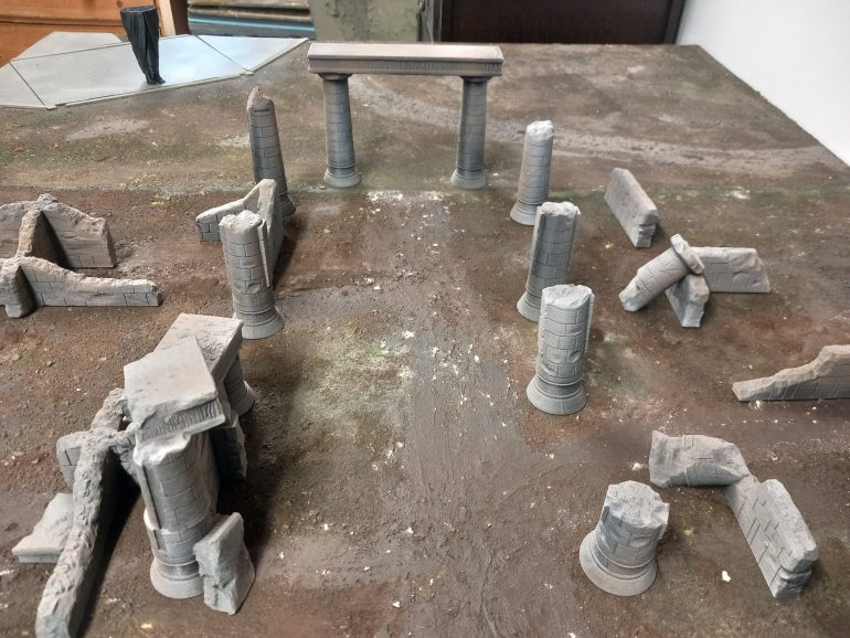 Some of the larger pieces haven't printed well but the ruins could work for other things.