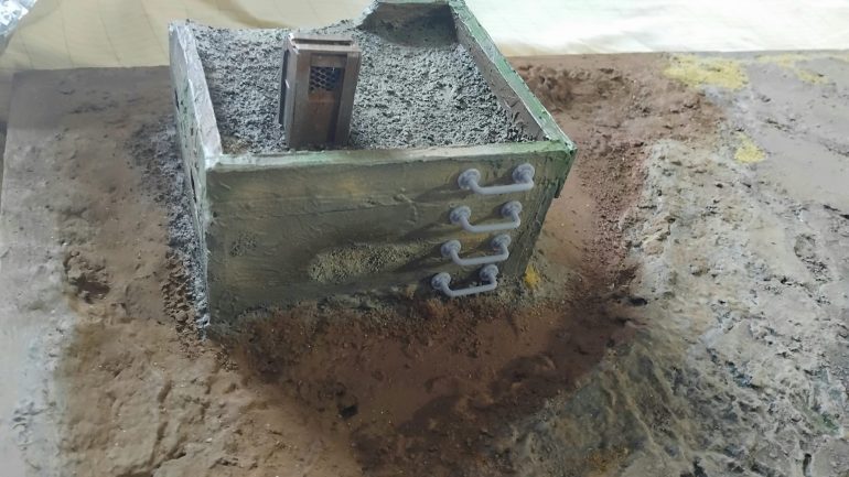 3d printed ladder worked quite well.