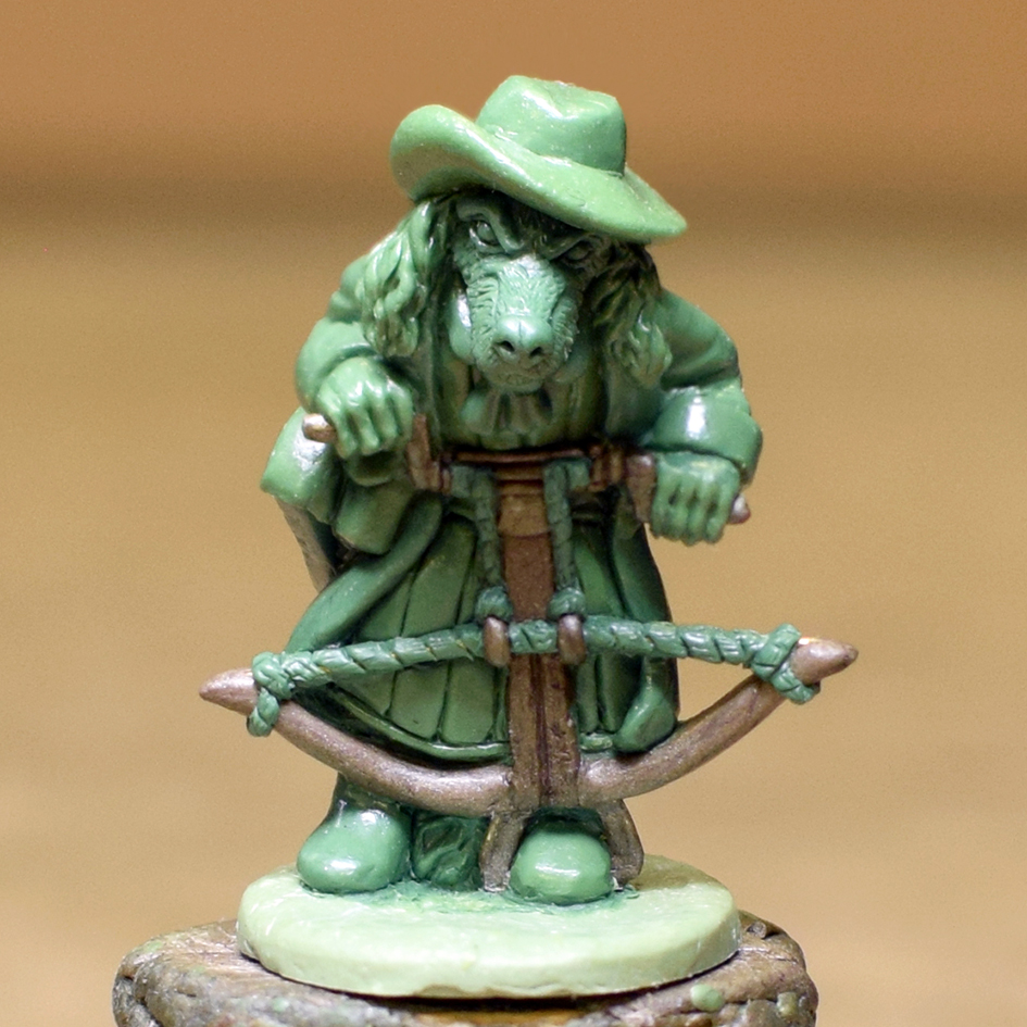 Cocker Spaniel with Crossbow - Burrows & Badgers