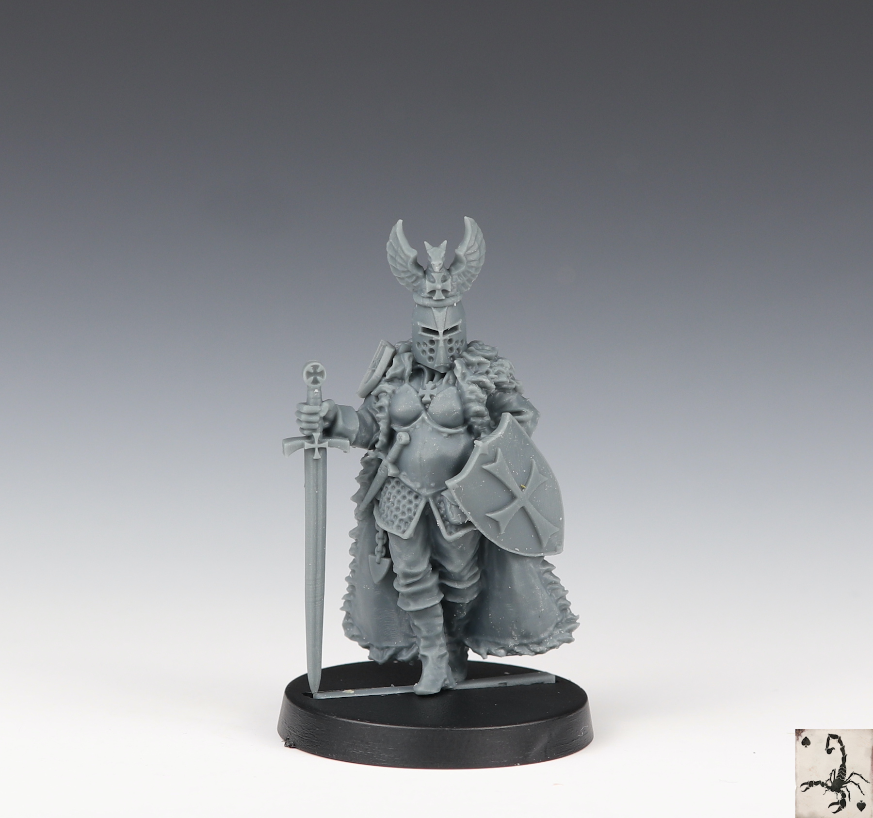 Salute Special Knight Superior - Black Scorpion Miniatures