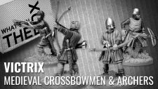 Ace 28mm Medieval Miniatures! Crossbowmen & Archers Unboxing | Victrix Miniatures