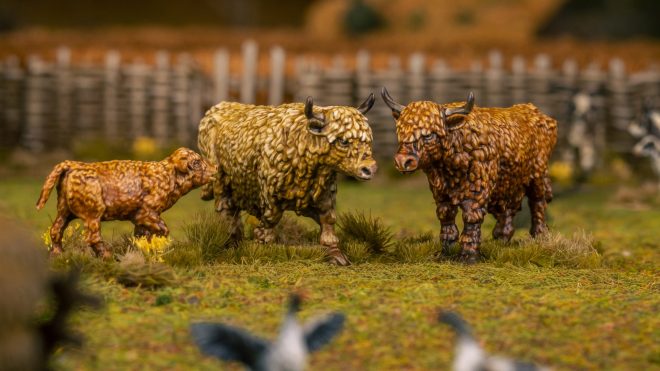 Pillage Victrix Miniatures’ New Medieval Farm Animals Set