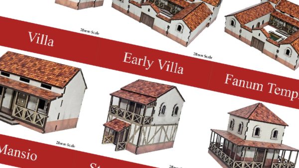 Warbases Release Table Ready Roman Terrain For Ancient Wargames