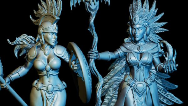 AntiMatter Games Showcase New Uncharted Realms RPG & Minis!