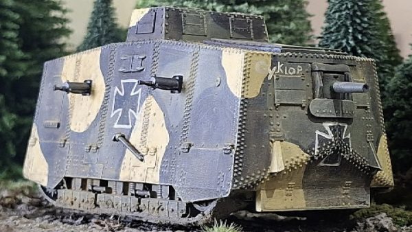 Get Your Hands On The German A7V Heavy Tank For WWI Game, 1918