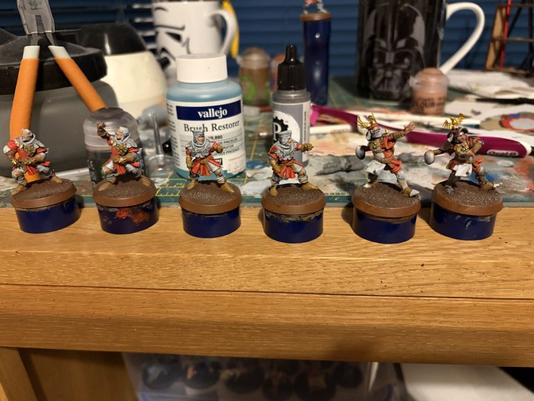 Half the team WIP