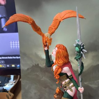 Dragonbound Queen Figurine