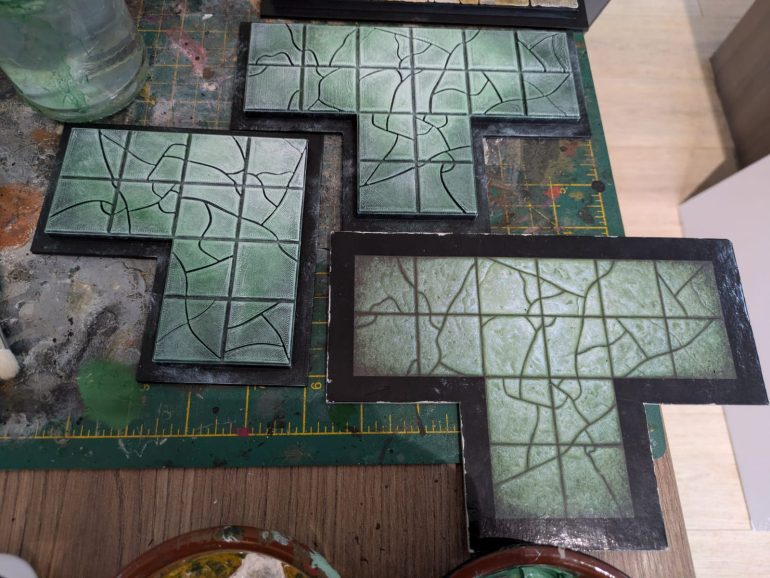 The green was a bit of a challenge - I wasn't sure if white highlights would work or make it look too