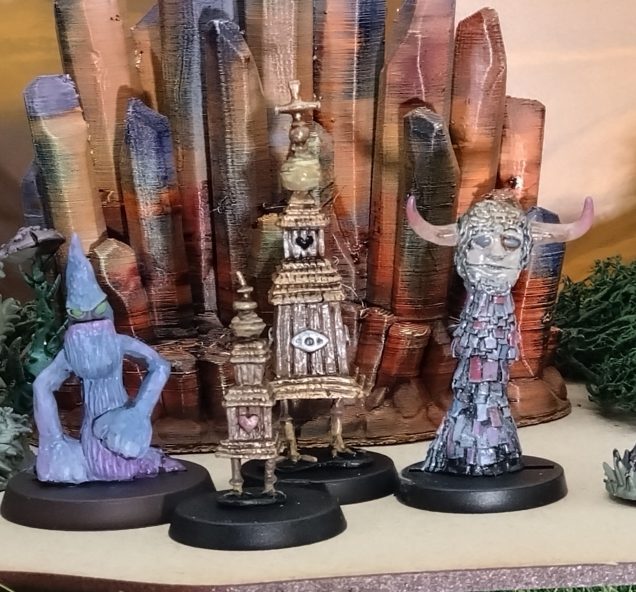 The Hearts of Grubgrindle, Cousin Mildew and The Larg