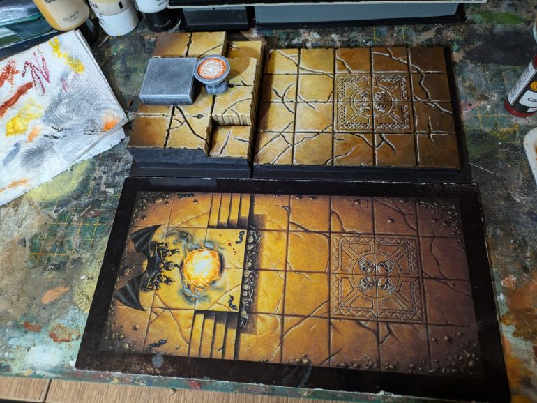 The Idol Chamber: On reflection I would have liked to have created a void in the fire cauldron and put a light in - I haven't really done anything like that before but I've seen it used to great effect in other peoples' projects