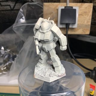 Is it a mech? Or is it a diver? It‘s a test piece!