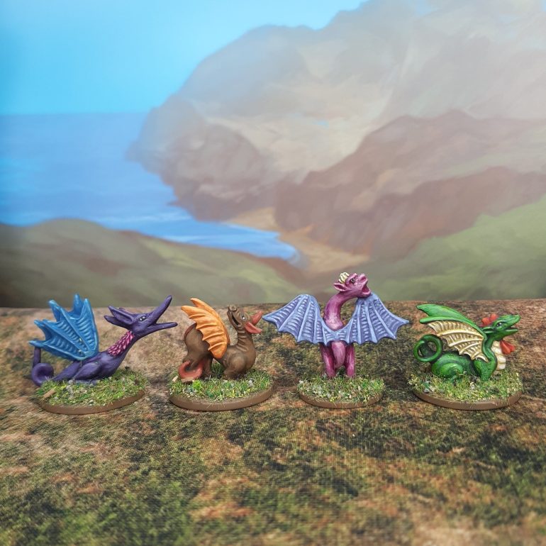 Finished Marginalia Dragons
