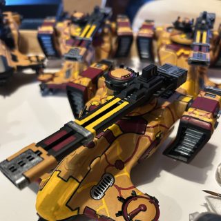 First completed vehicle