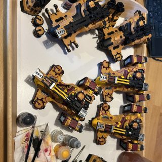 First completed vehicle