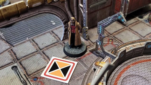 The corporate bodyguard wins me the game...barely.
