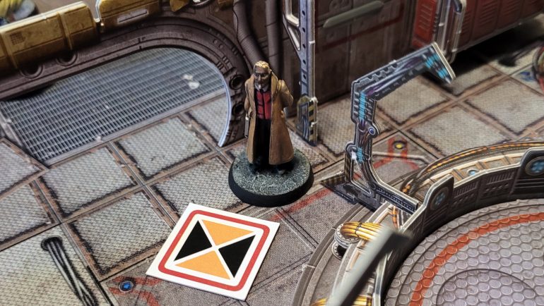 The corporate bodyguard wins me the game...barely.