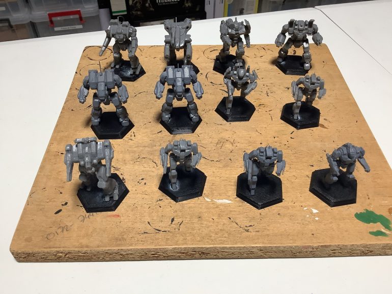 Glueing is done so ready to prepare the bases.