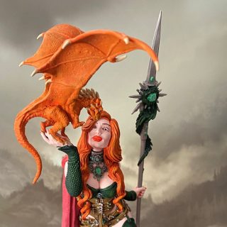 Dragonbound Queen Figurine