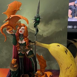 Dragonbound Queen Figurine