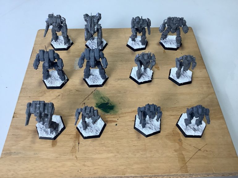 After an overnights dry ready to be primed.