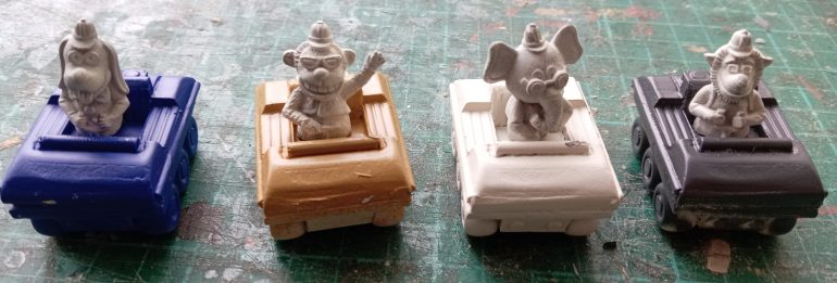 Obviously these are not Fleegle, Bingo, Snorky & Drooper.